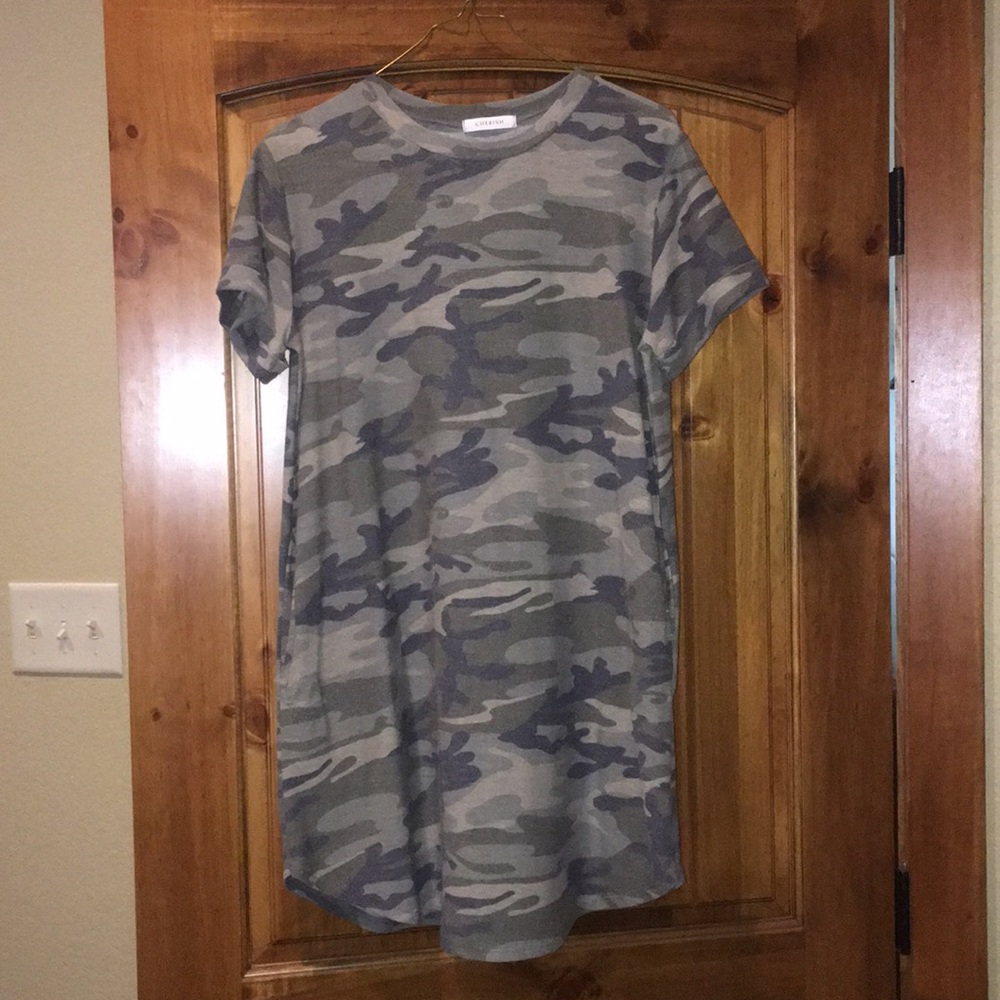 Cherish camo dress